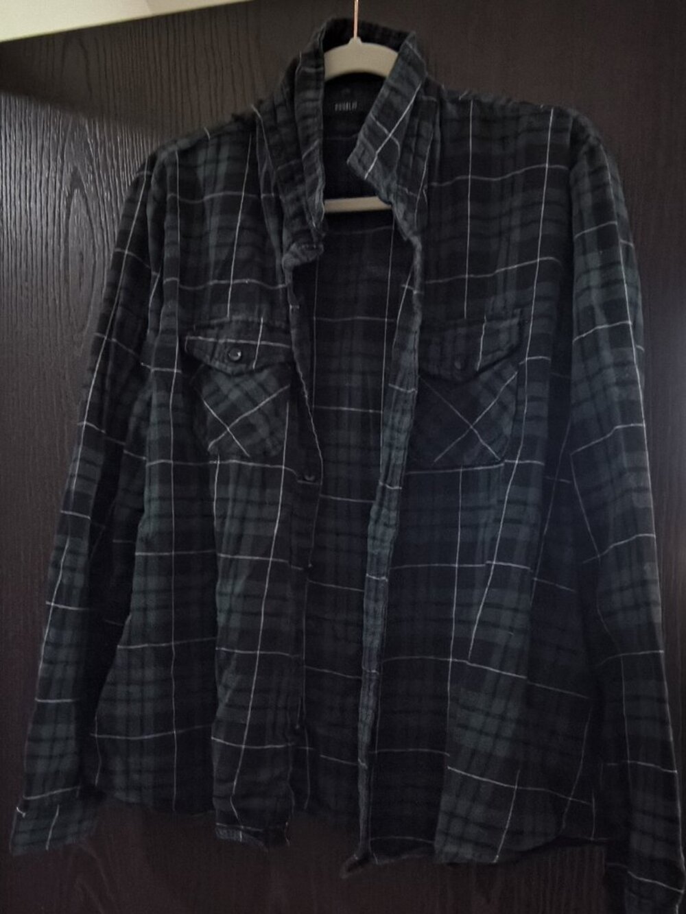 Doubleju Plaid Button Up